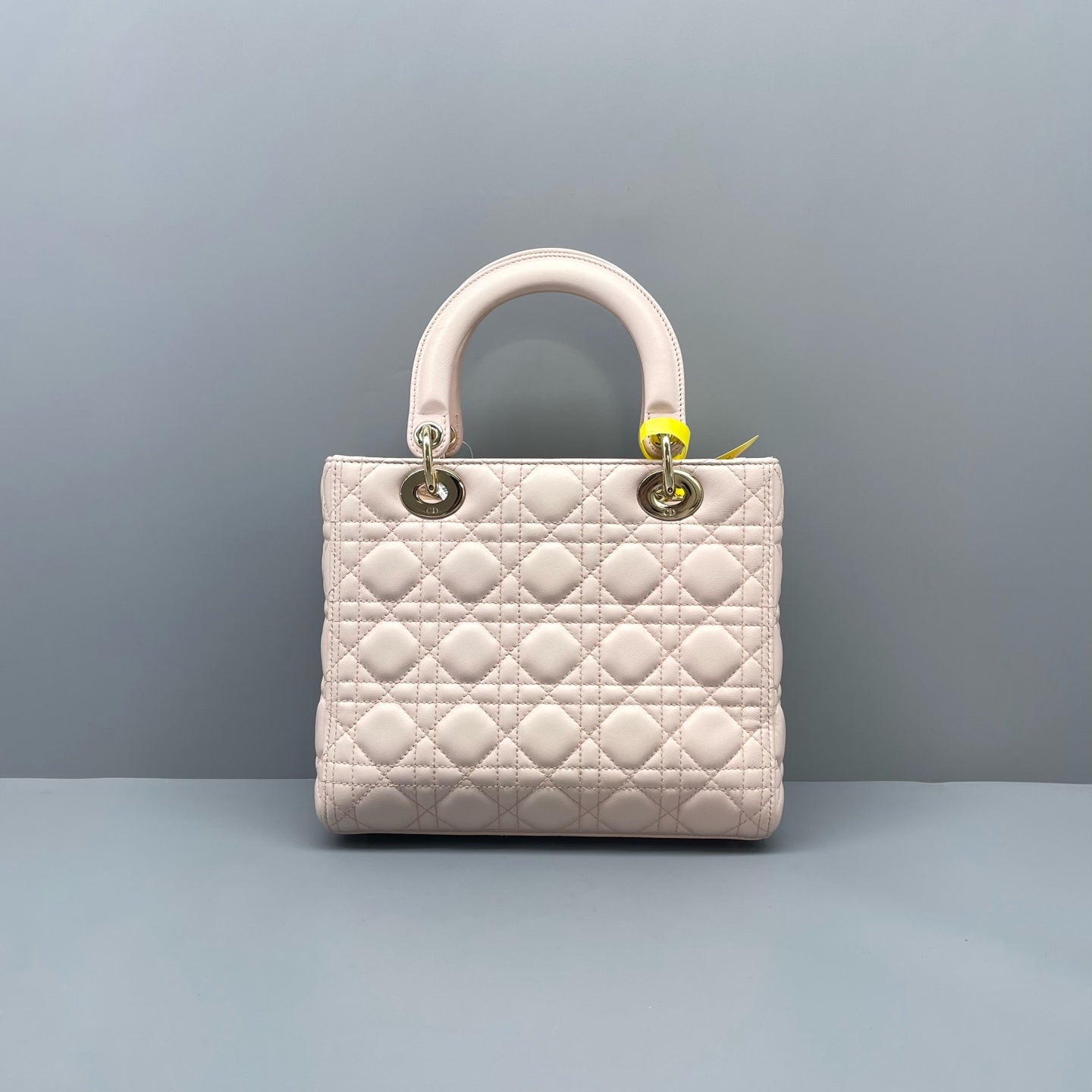 Dior - Lady Dior - Lambskin leather - Light Pink - (Medium)