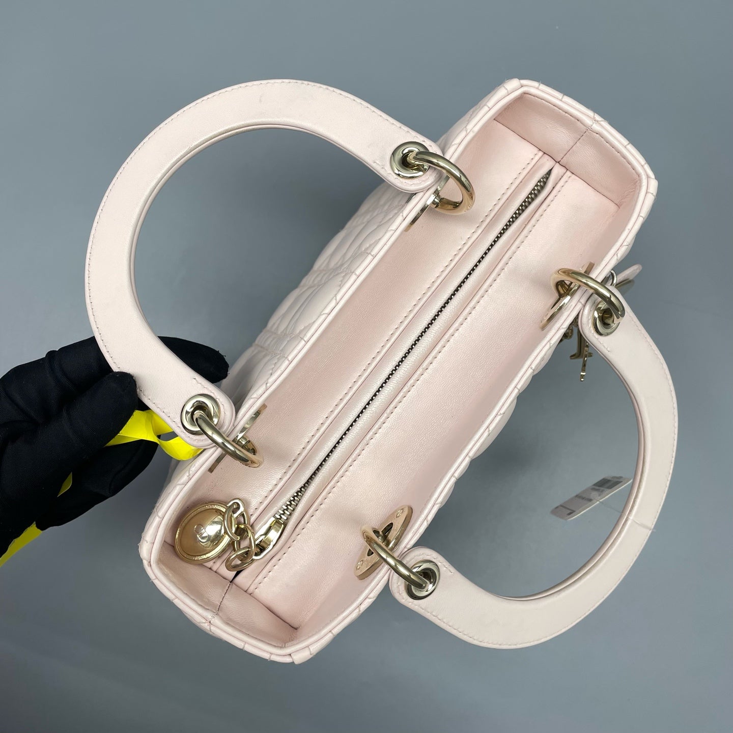 Dior - Lady Dior - Lambskin leather - Light Pink - (Medium)