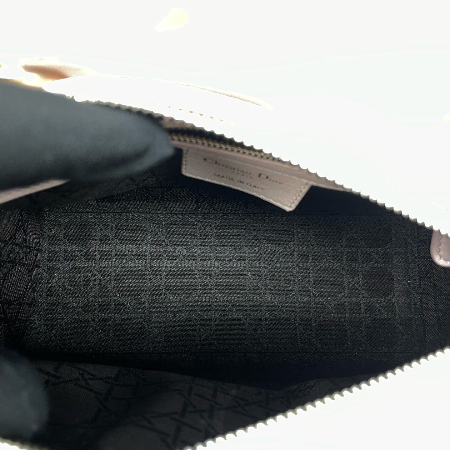 Dior - Lady Dior - Lambskin leather - Light Pink - (Medium)