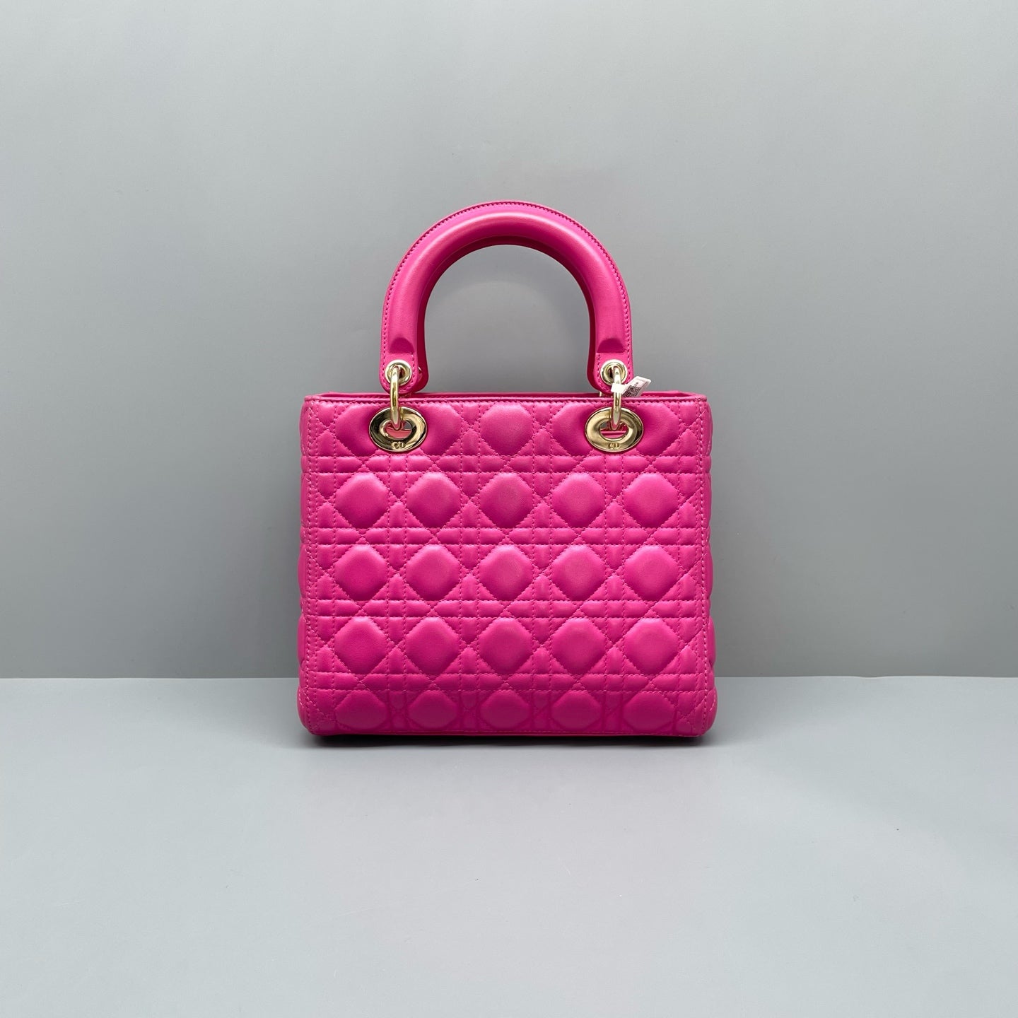 Dior - Lady Dior - Lambskin leather - Pink - (medium)