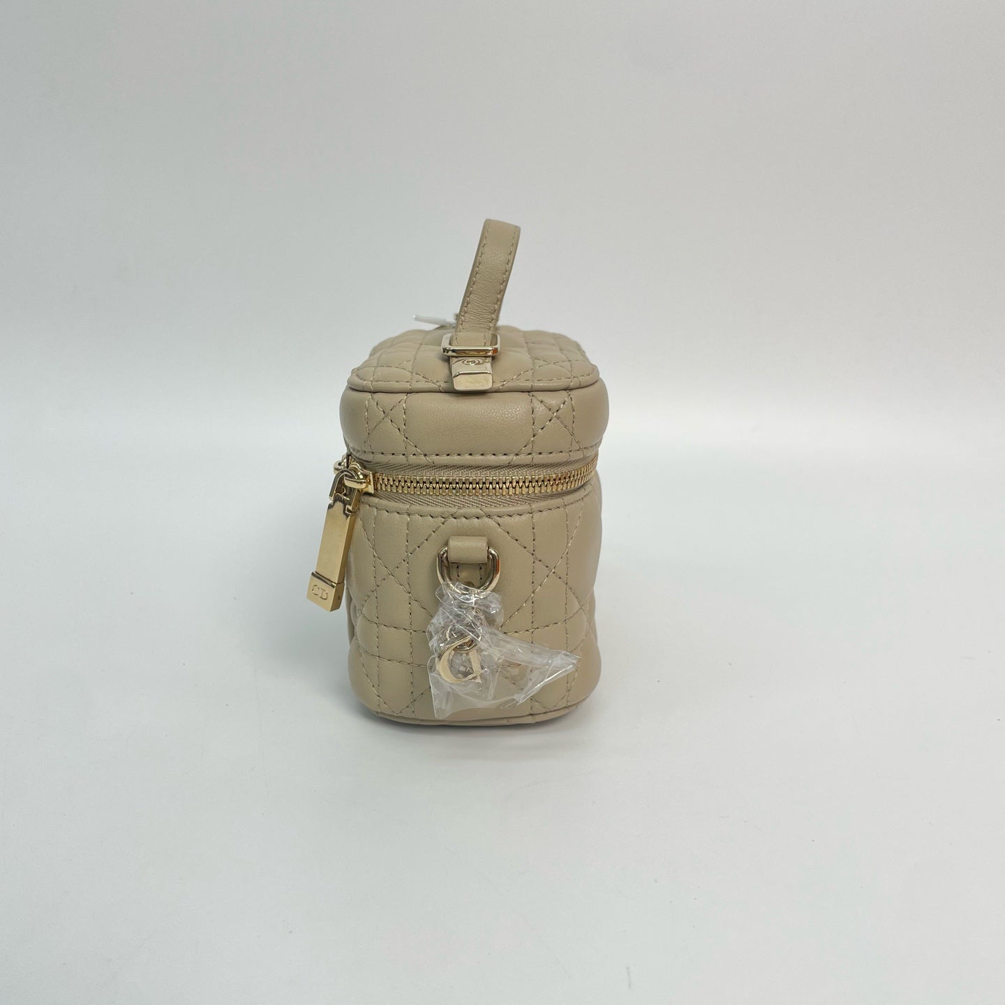 Dior - Lady Dior - Leather - Beige - (mini)