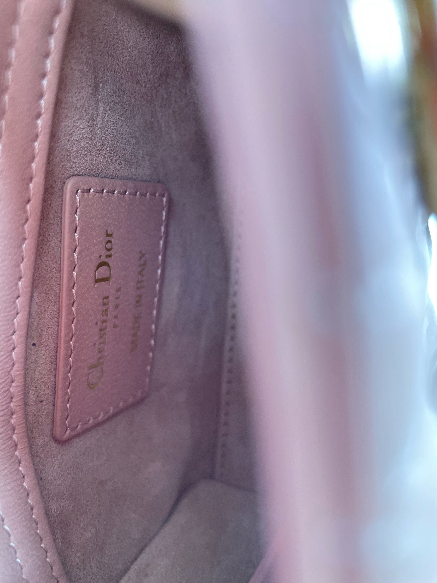 Dior - Lady Dior - Leather - Beige - (mini)