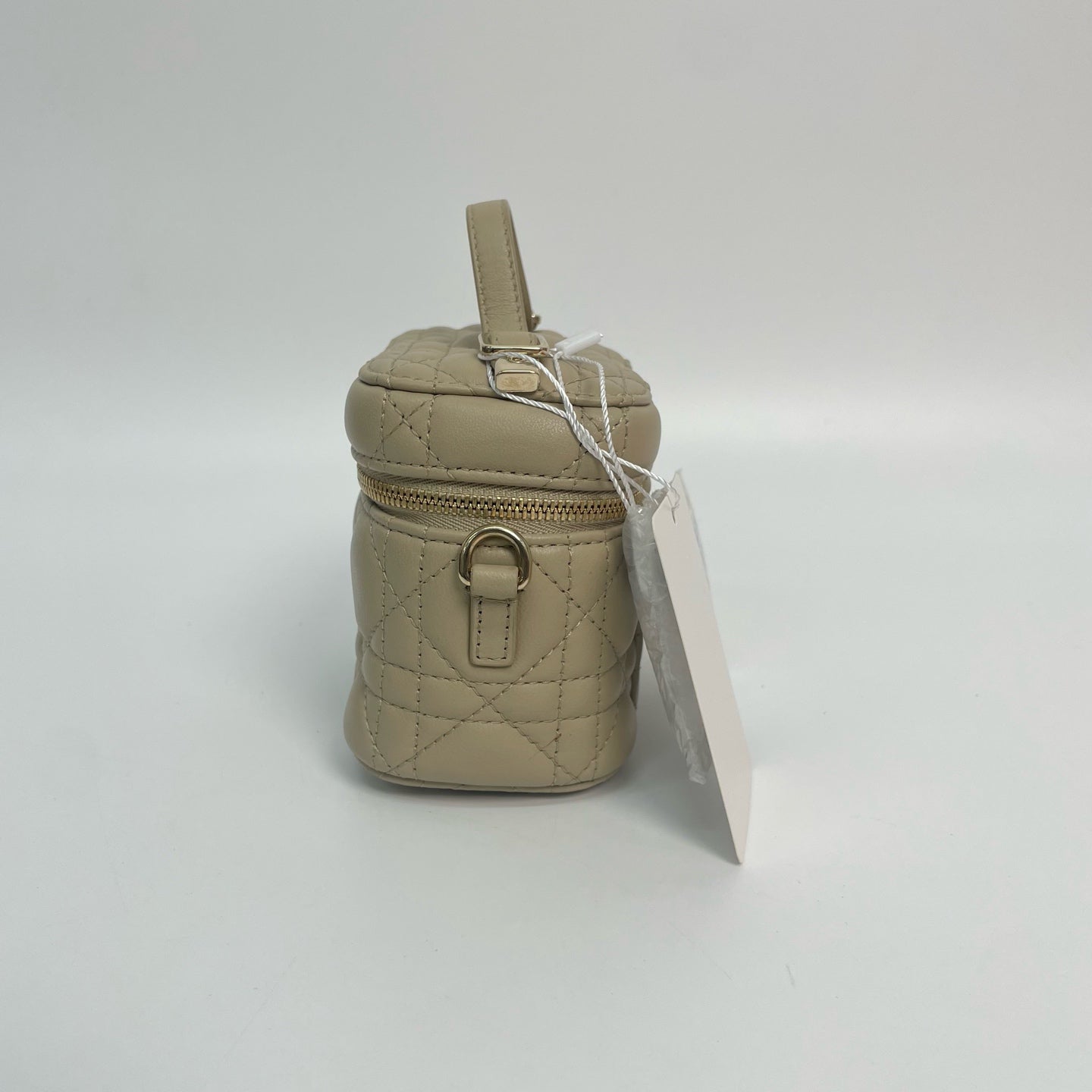Dior - Lady Dior - Leather - Beige - (mini)