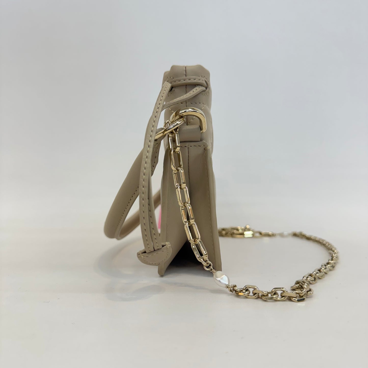 Dior - Lady Dior - Leather - Beige - (mini)