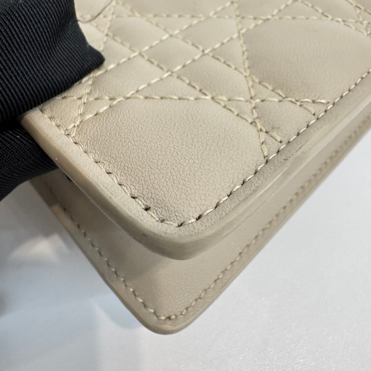 Dior - Lady Dior - Leather - Beige - (mini)