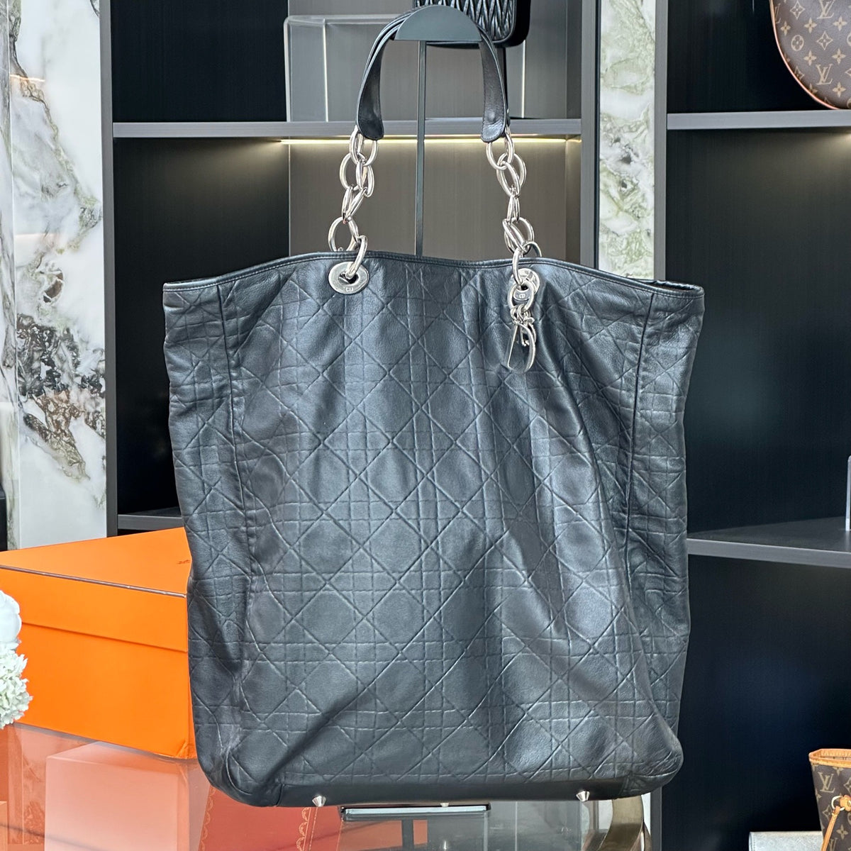 Dior - Lady Dior - Leather - Black