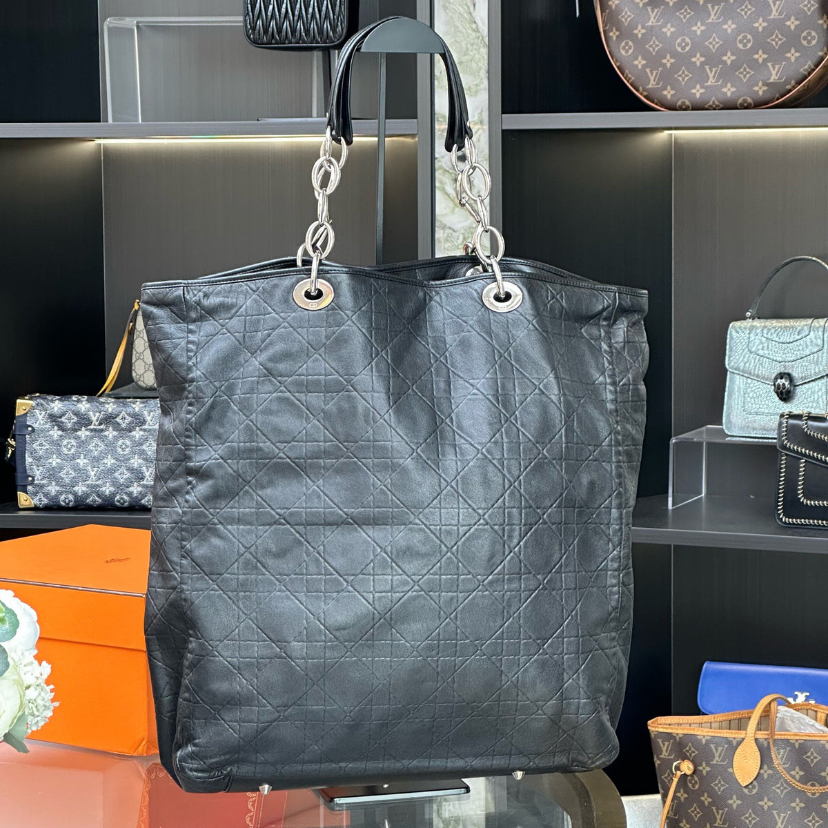 Dior - Lady Dior - Leather - Black