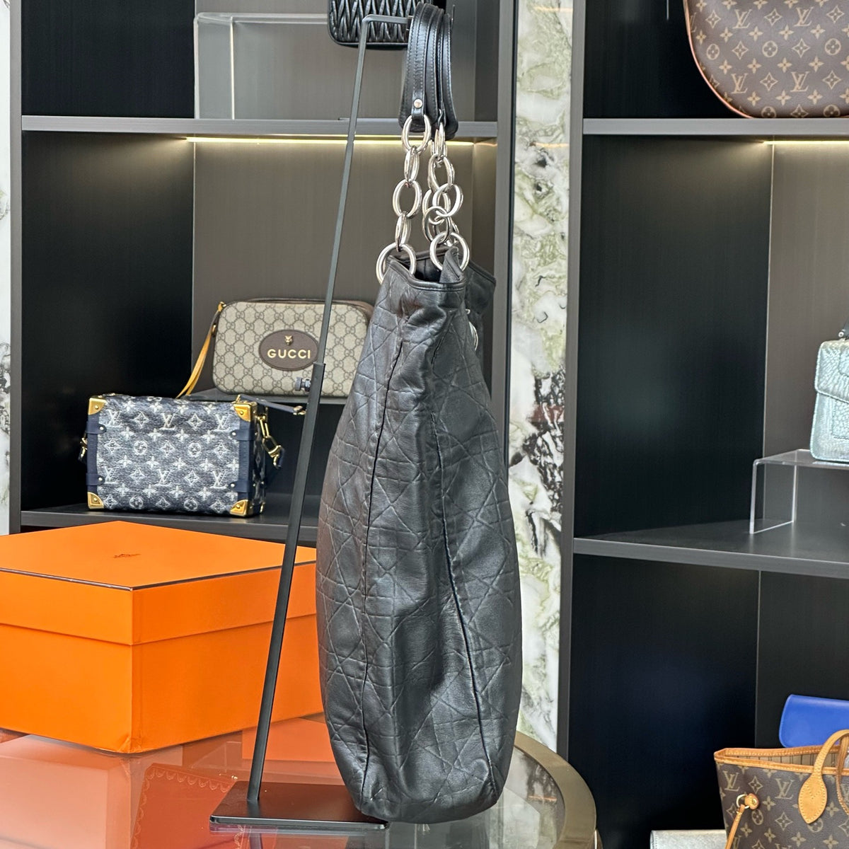 Dior - Lady Dior - Leather - Black