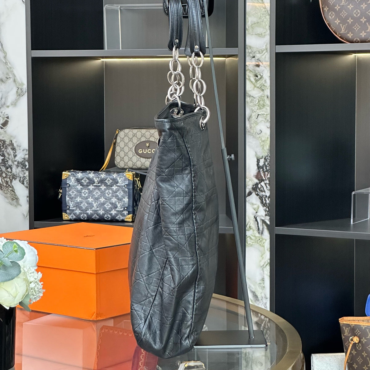 Dior - Lady Dior - Leather - Black