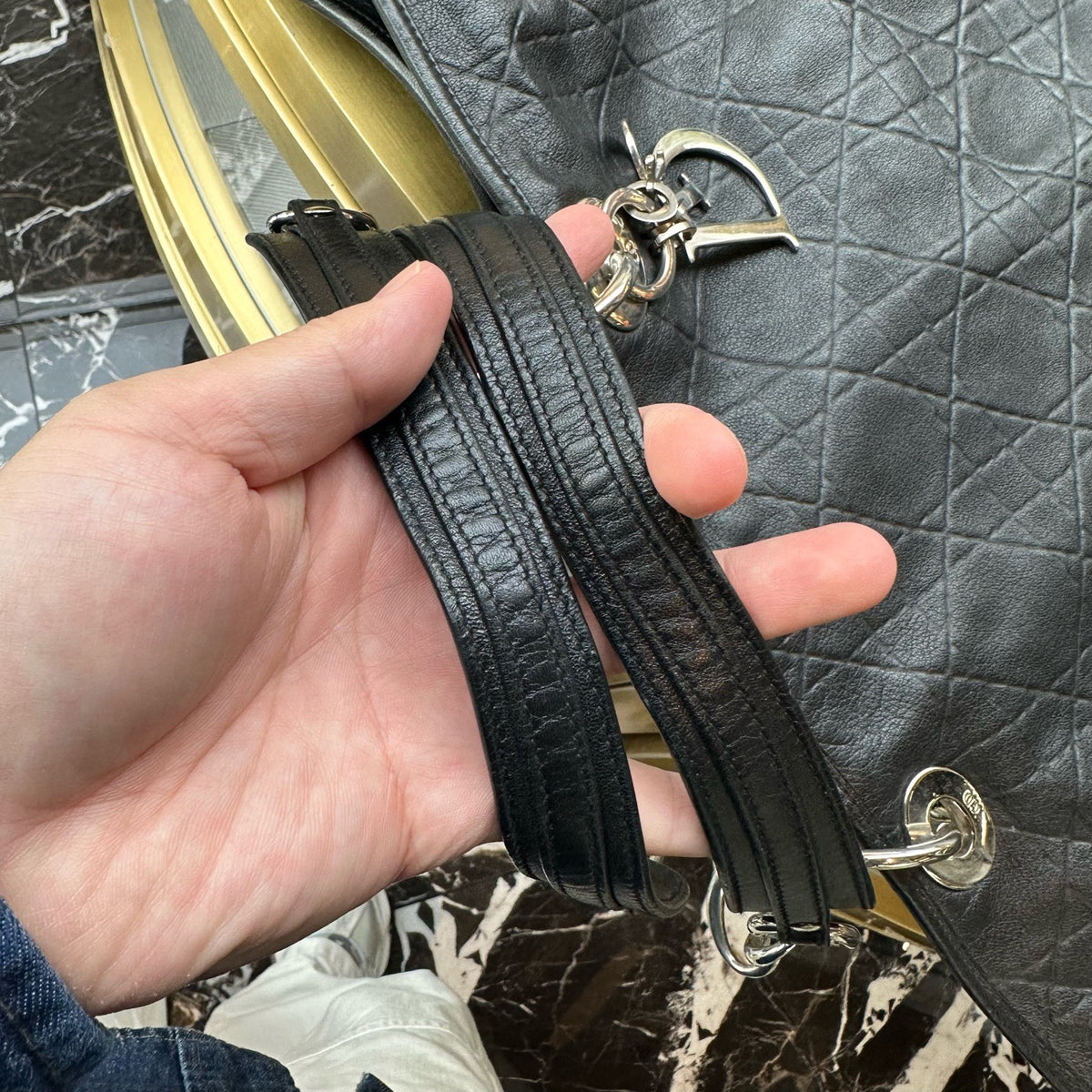 Dior - Lady Dior - Leather - Black