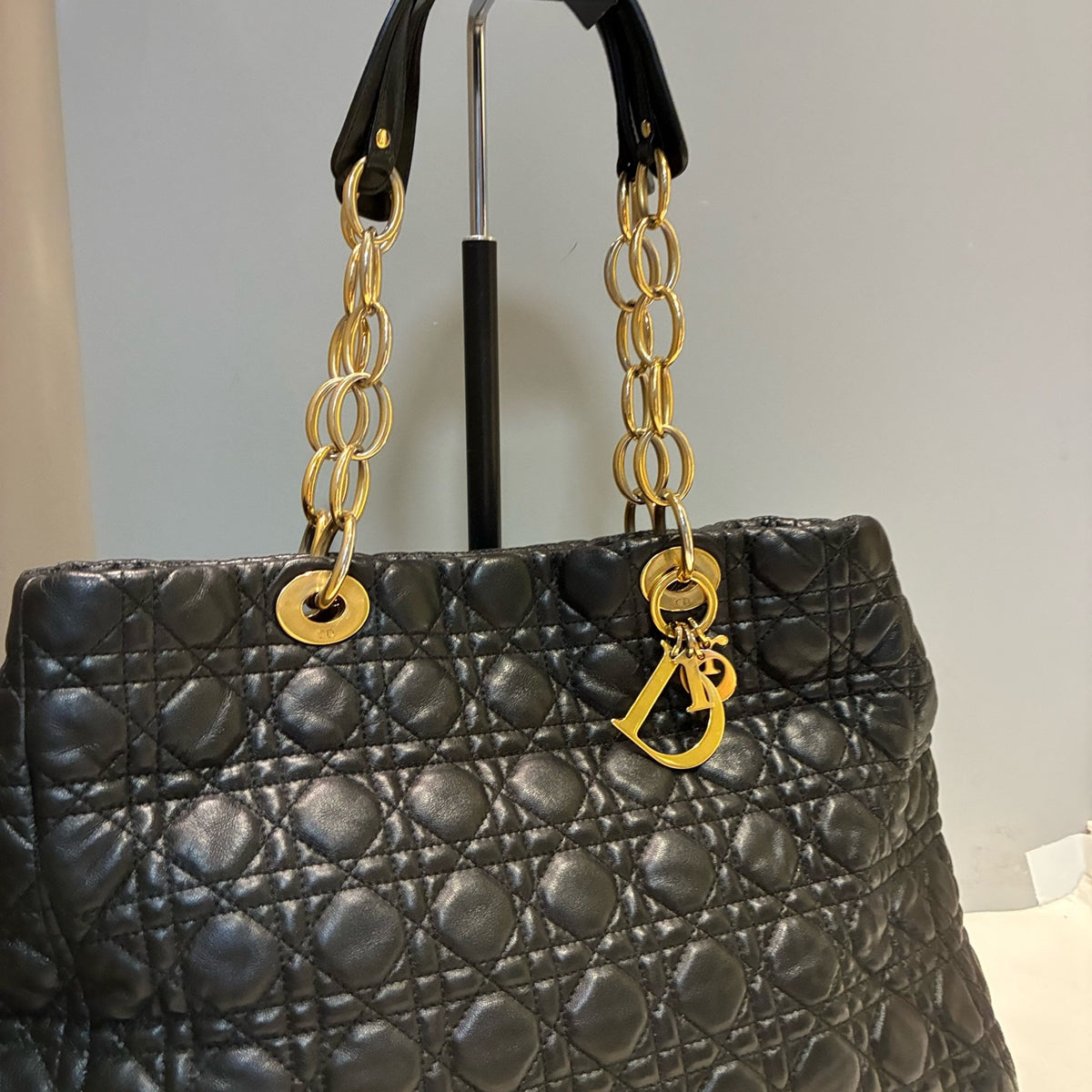 Dior - Lady Dior - Leather - Black