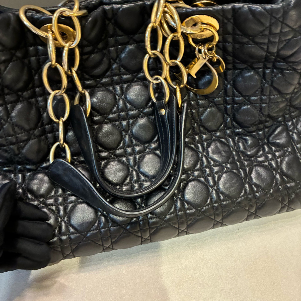 Dior - Lady Dior - Leather - Black
