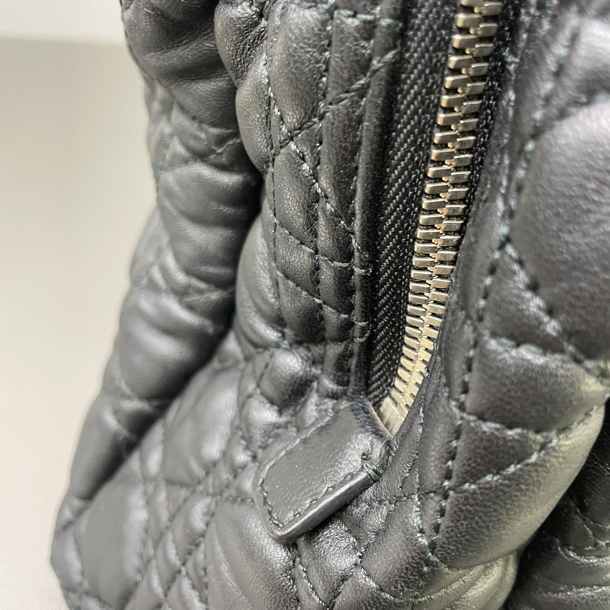 Dior - Lady Dior - Leather - Black - (large)