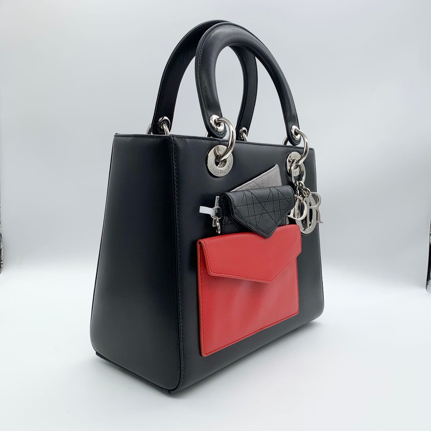 Dior - Lady Dior - Leather - Black - (medium)