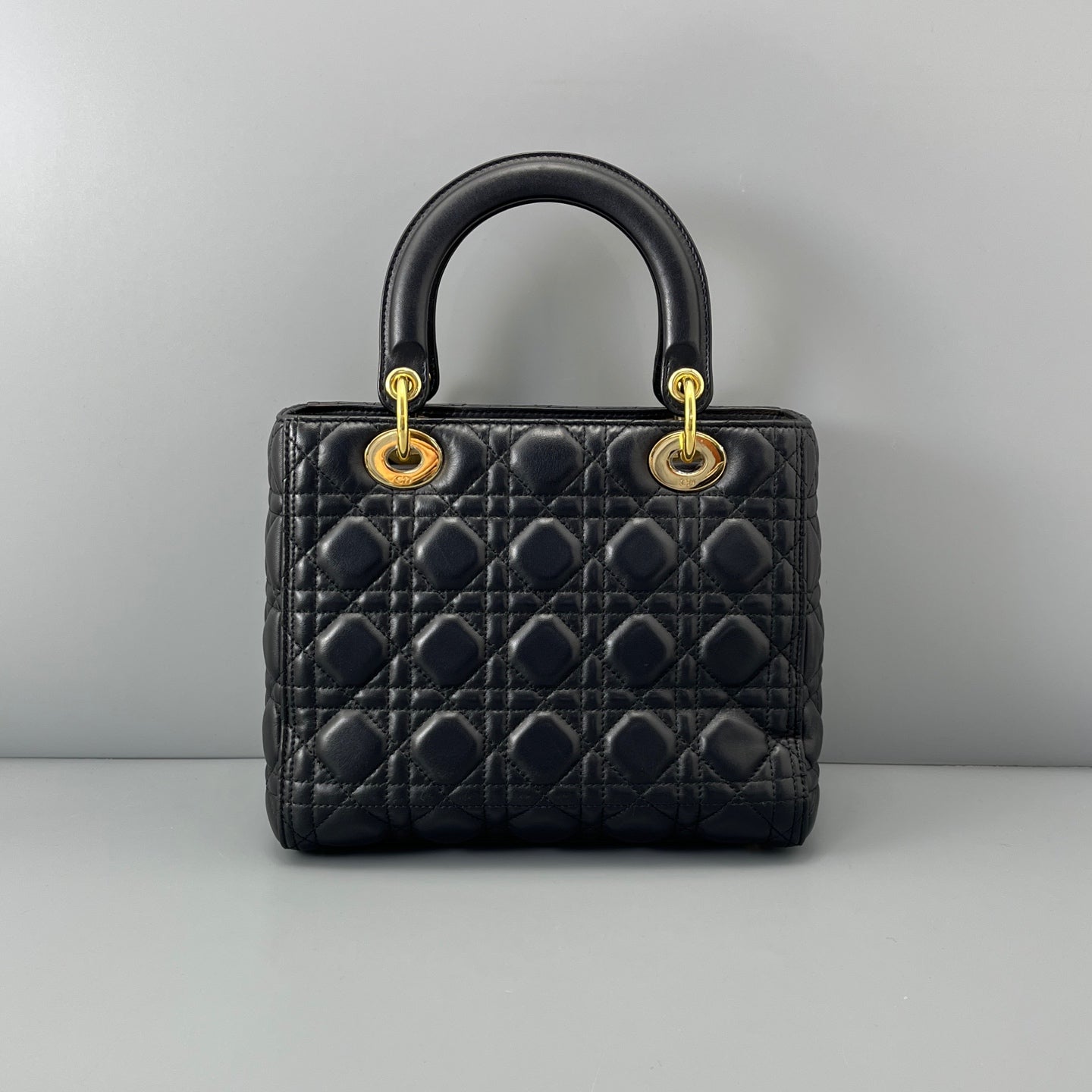 Dior - Lady Dior - Leather - Black - (medium)