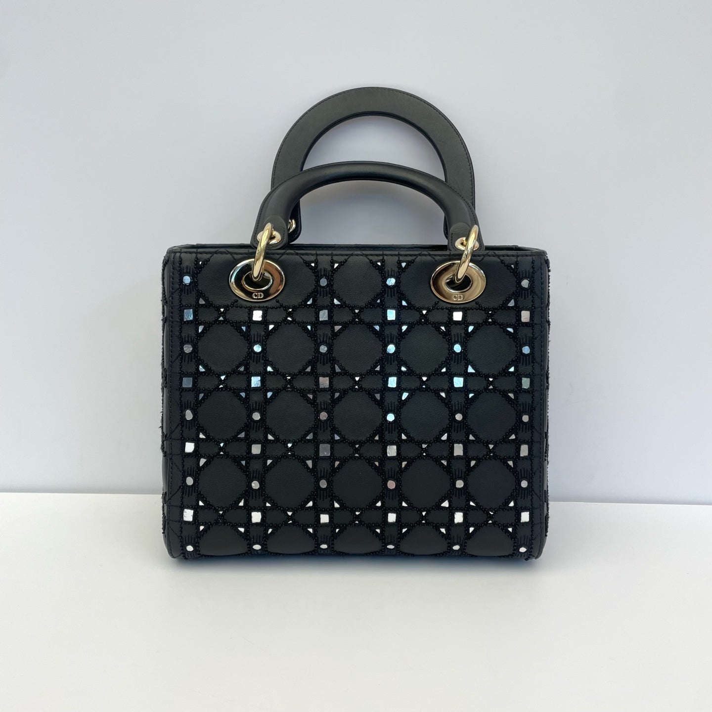 Dior - Lady Dior - Leather - Black - (medium)
