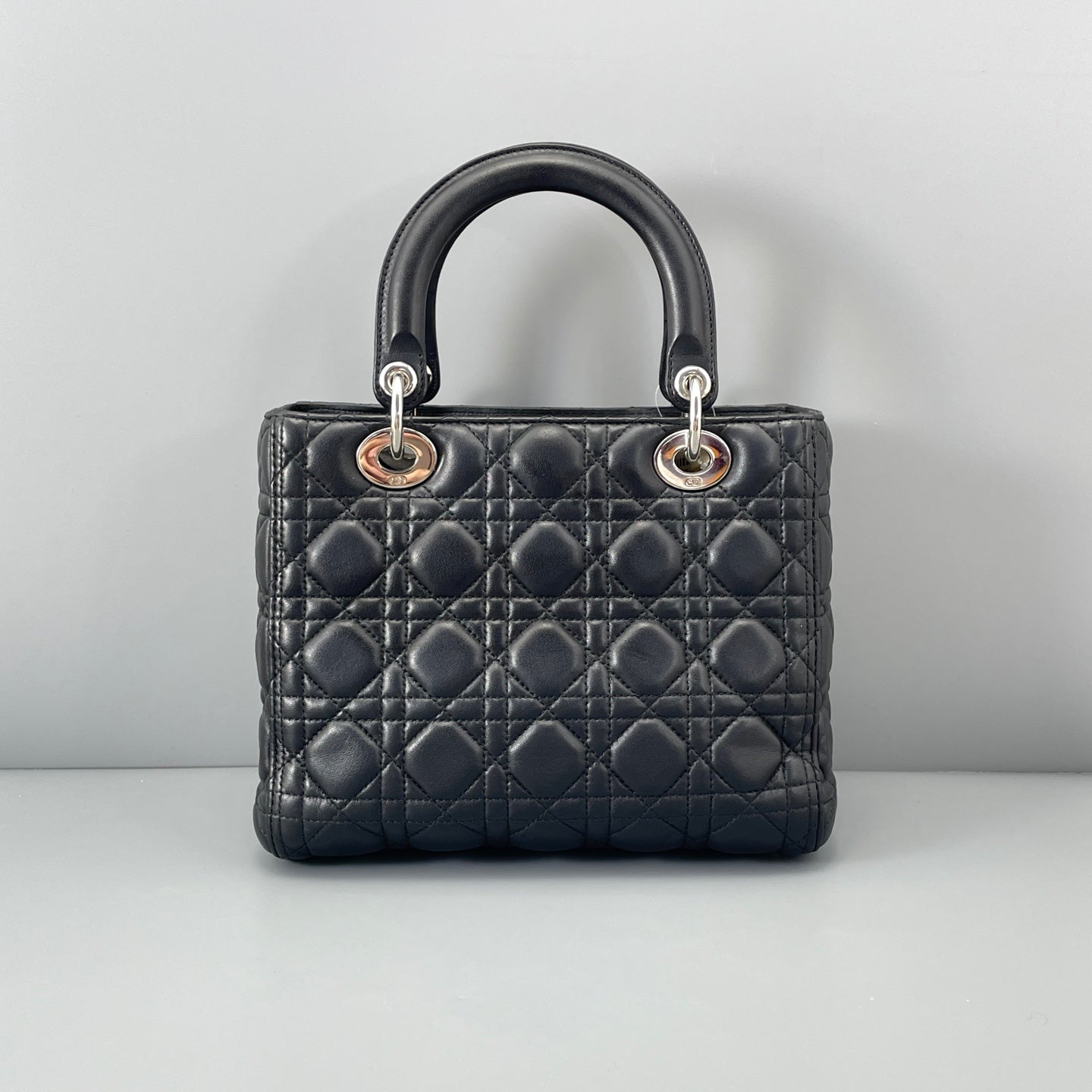 Dior - Lady Dior - Leather - Black - (Medium)