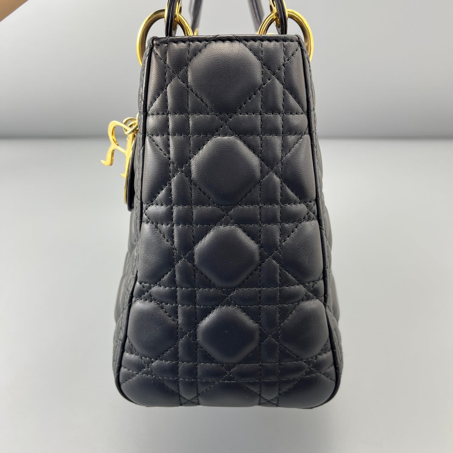 Dior - Lady Dior - Leather - Black - (medium)