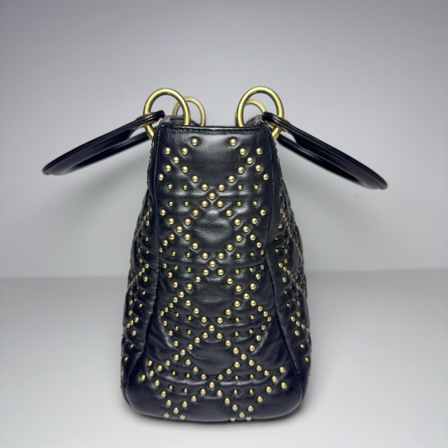 Dior - Lady Dior - Leather - Black - (medium)