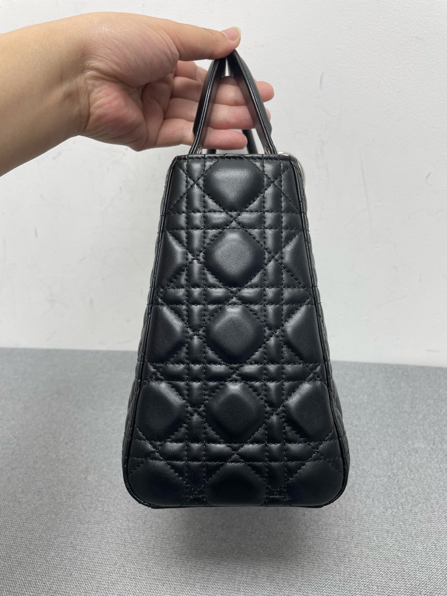 Dior - Lady Dior - Leather - Black - (medium)