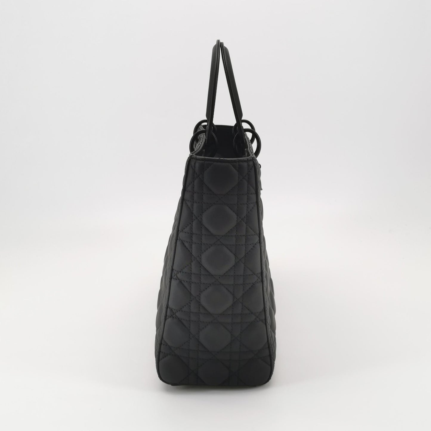 Dior - Lady Dior - Leather - Black - (medium)