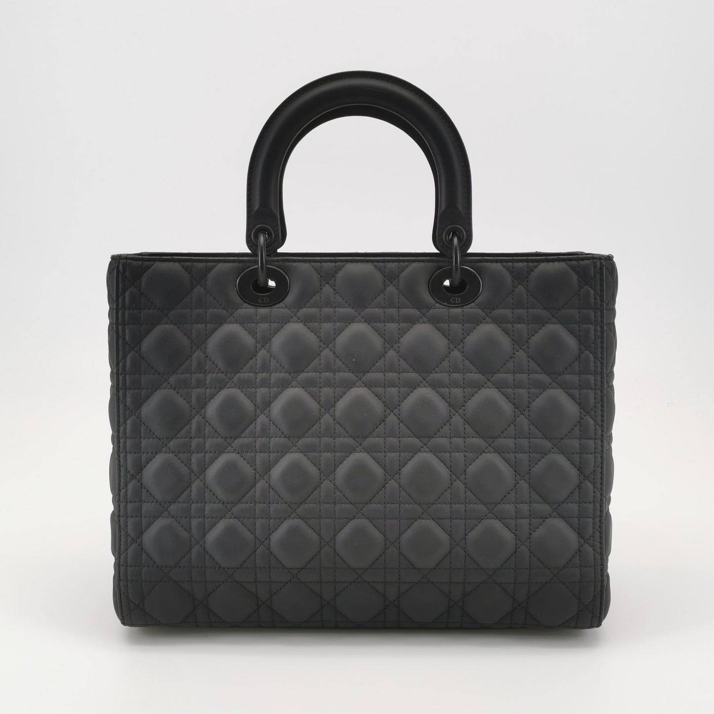 Dior - Lady Dior - Leather - Black - (medium)