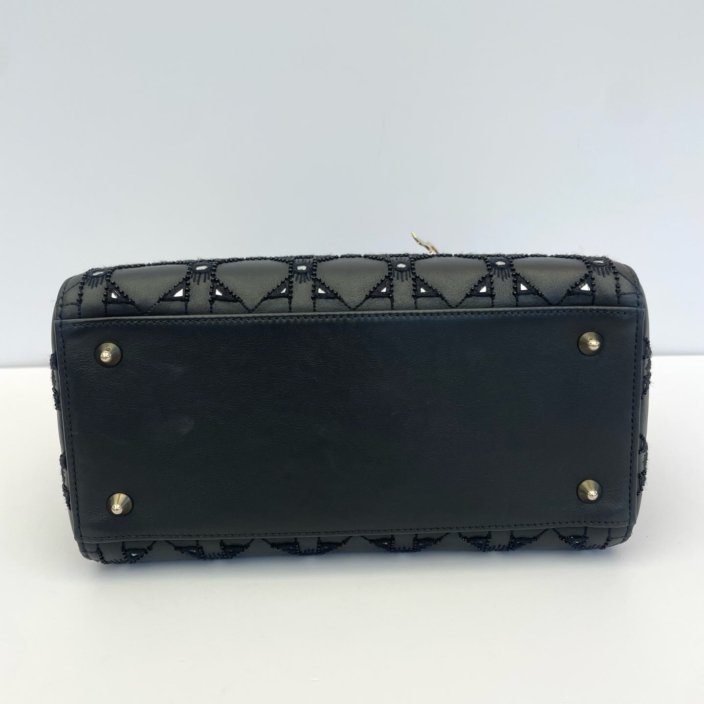 Dior - Lady Dior - Leather - Black - (medium)