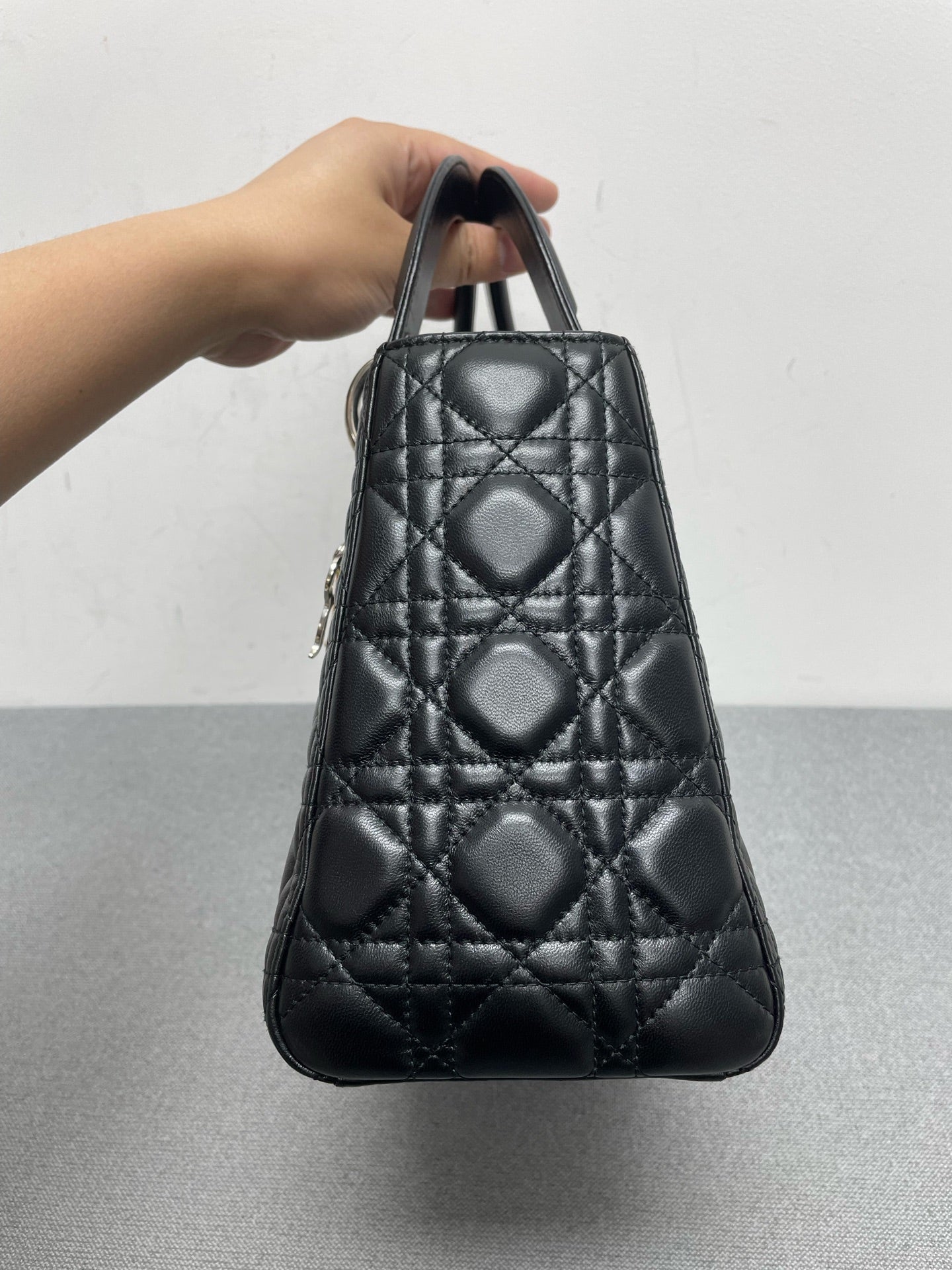 Dior - Lady Dior - Leather - Black - (medium)