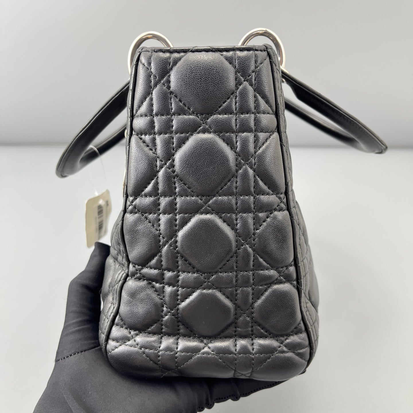 Dior - Lady Dior - Leather - Black - (Medium)