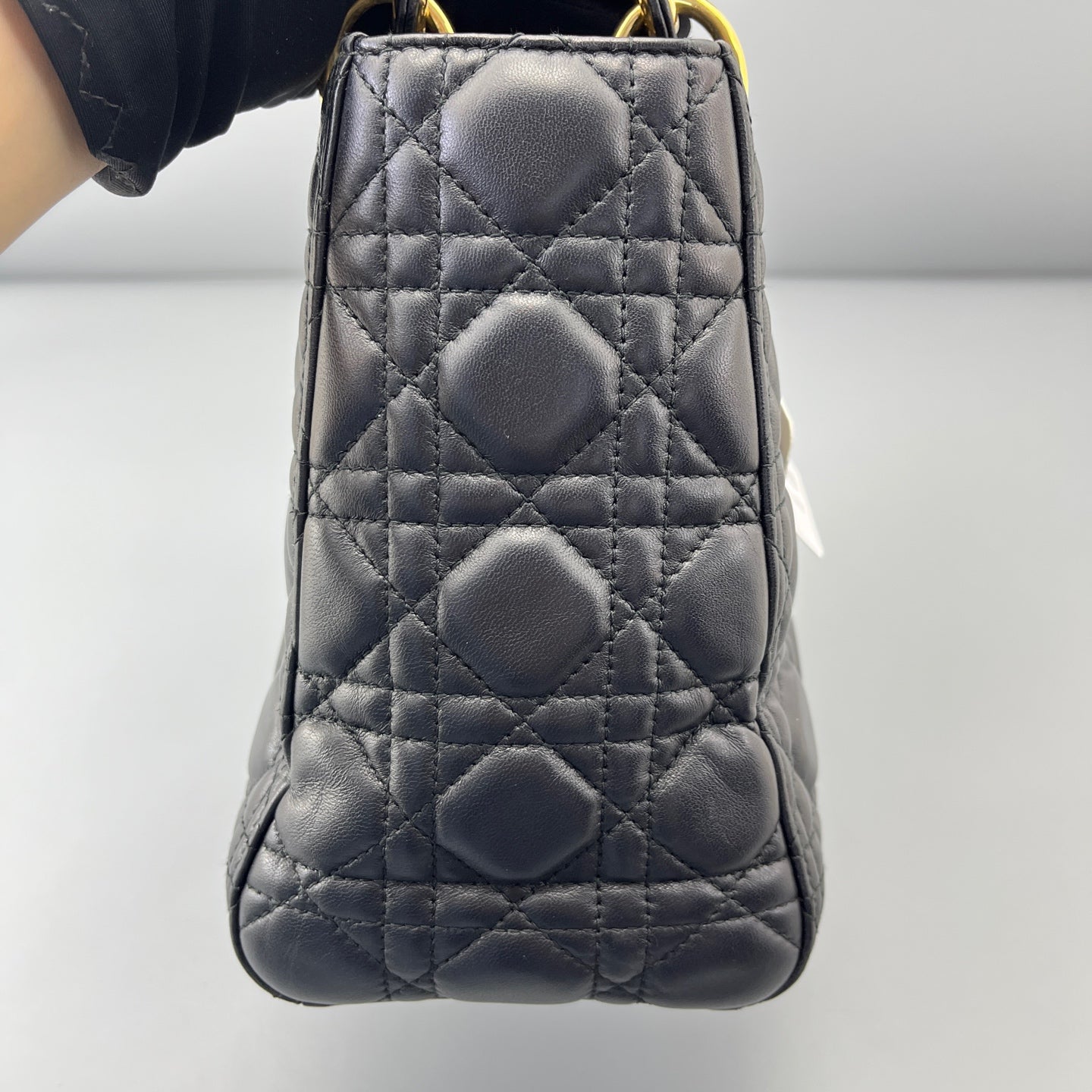 Dior - Lady Dior - Leather - Black - (medium)