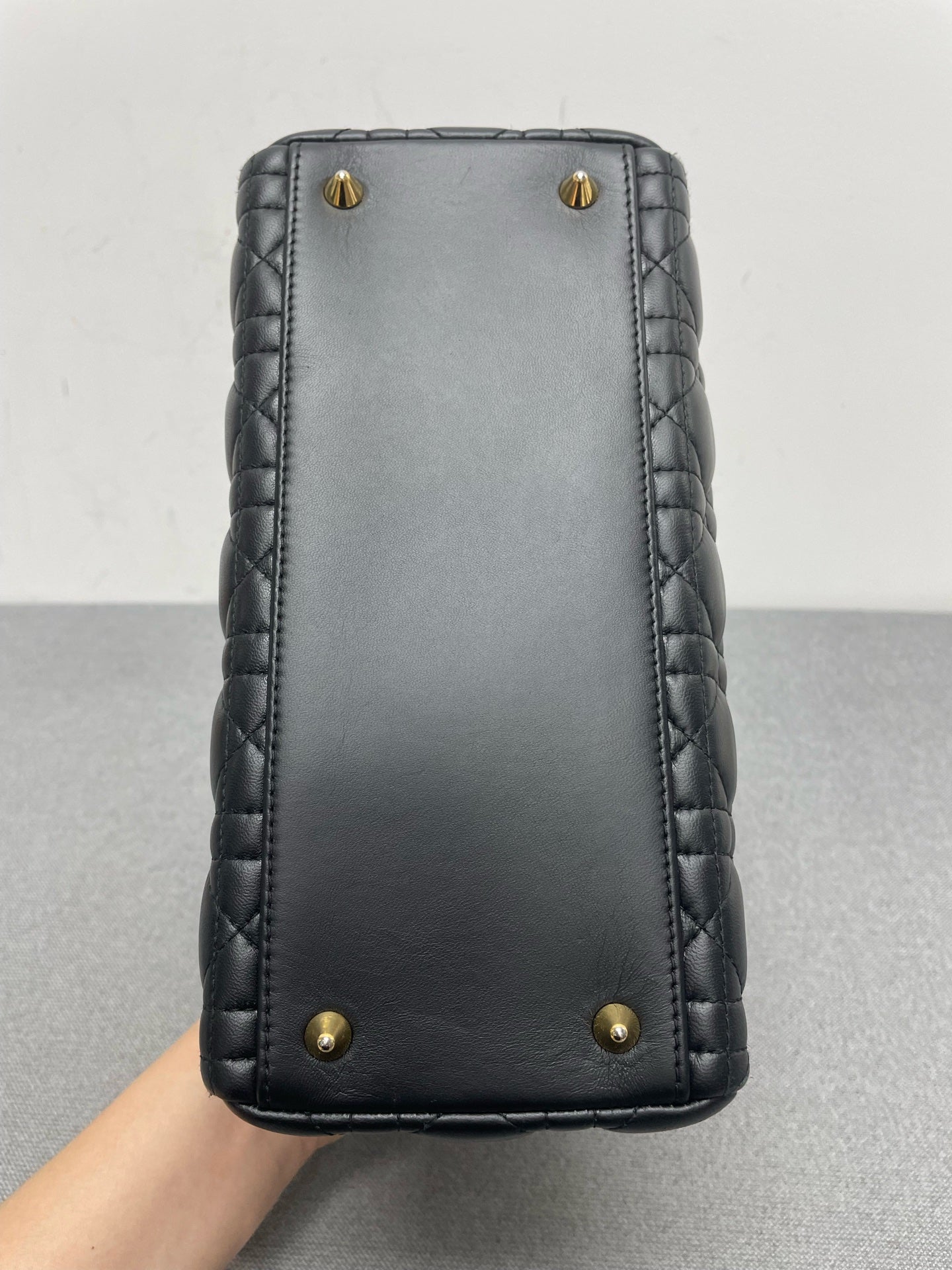 Dior - Lady Dior - Leather - Black - (medium)