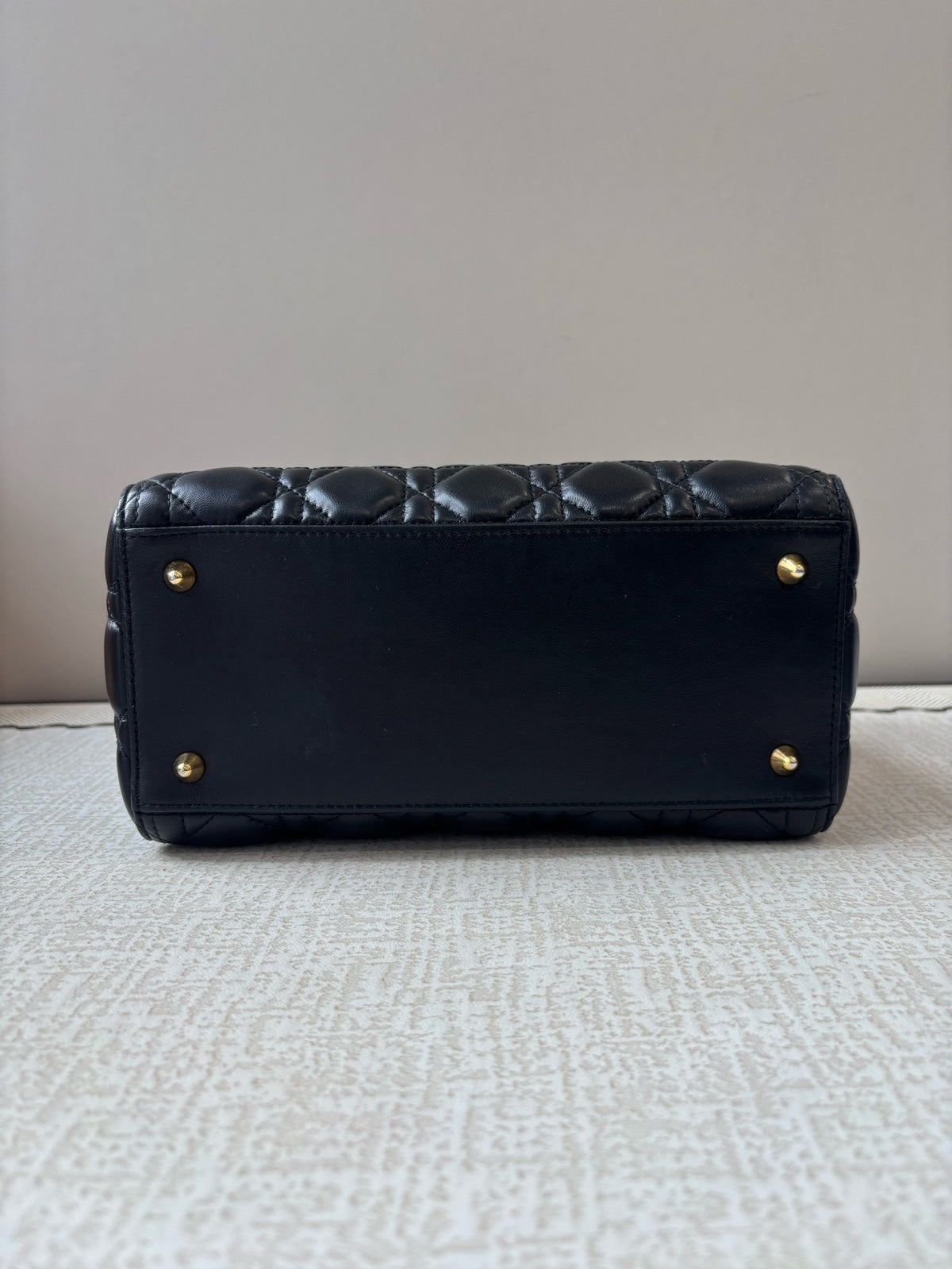Dior - Lady Dior - Leather - Black - (medium)