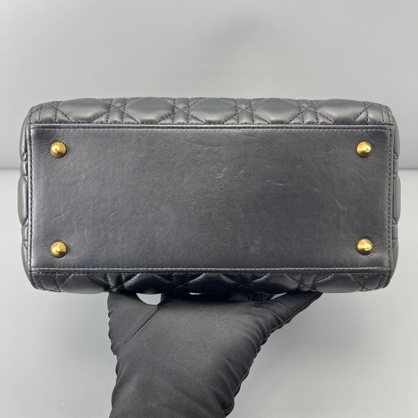 Dior - Lady Dior - Leather - Black - (medium)