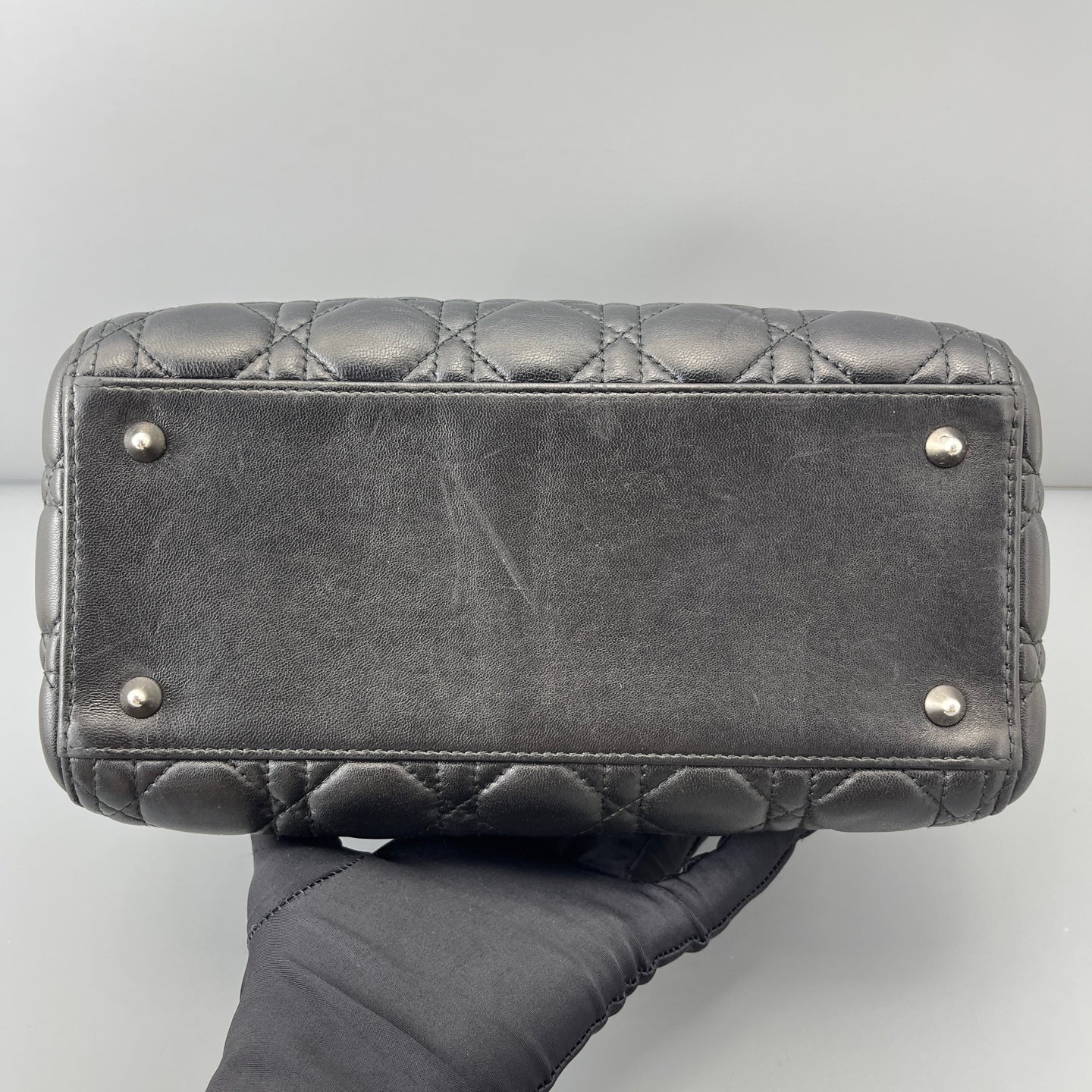 Dior - Lady Dior - Leather - Black - (Medium)