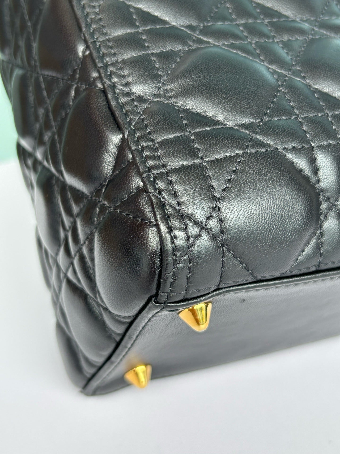 Dior - Lady Dior - Leather - Black - (medium)