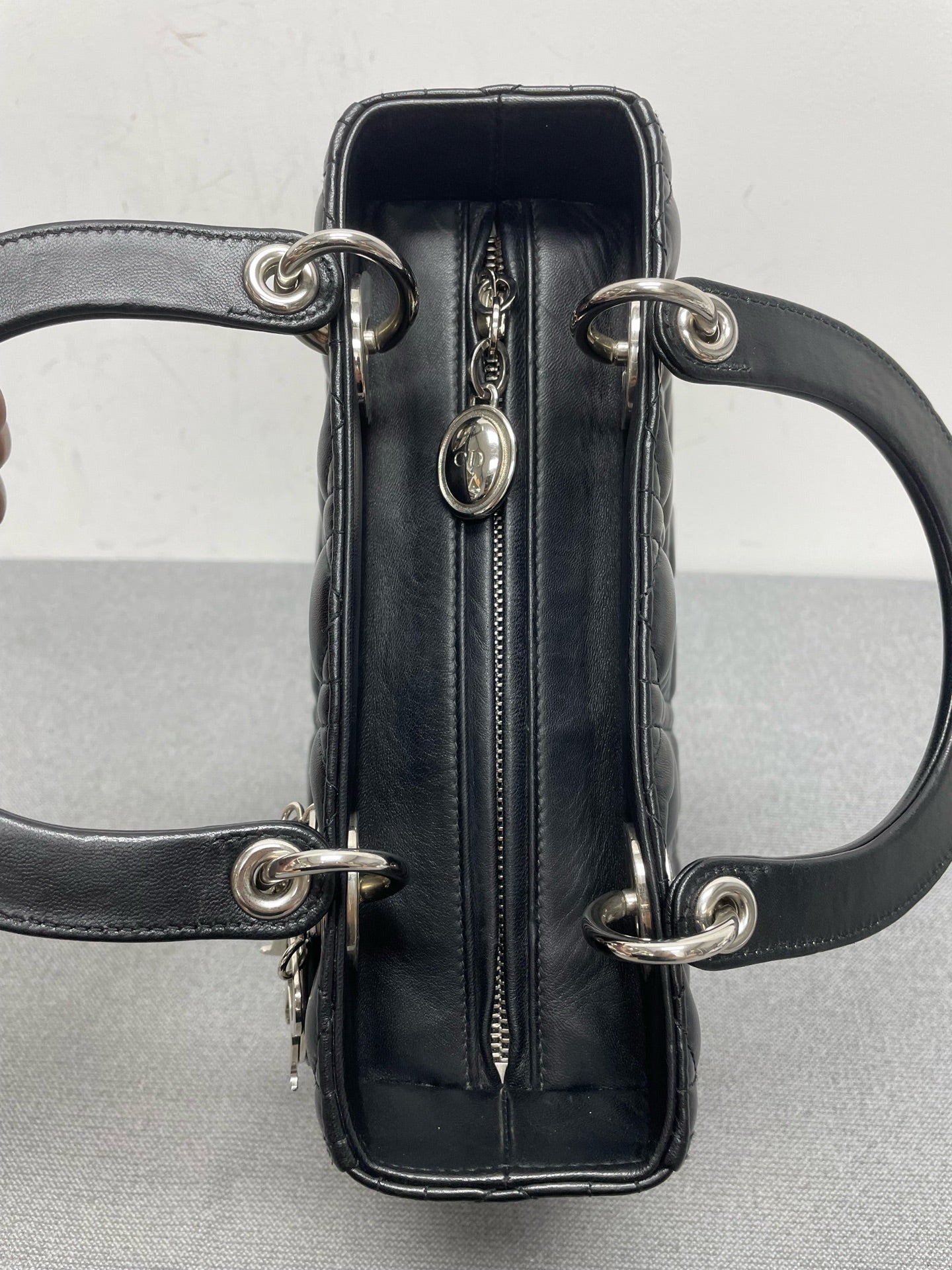 Dior - Lady Dior - Leather - Black - (medium)