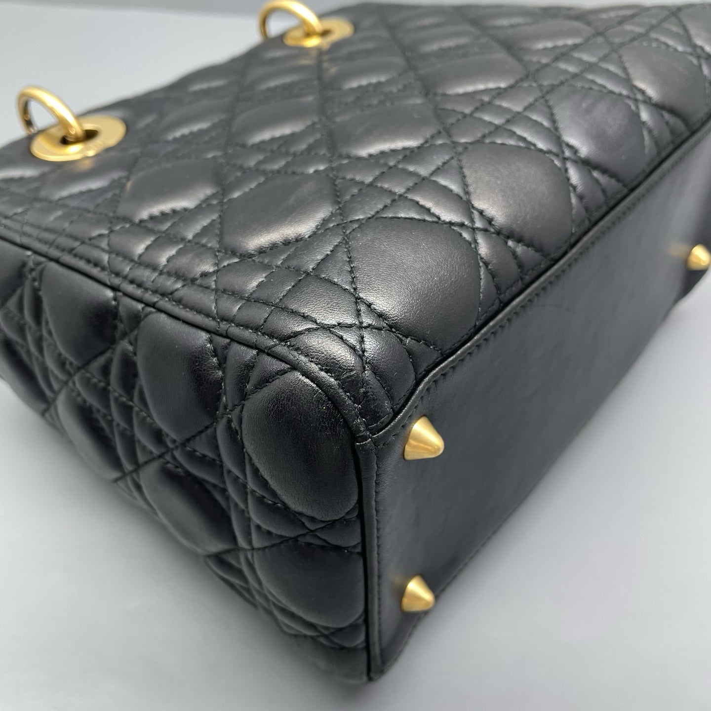 Dior - Lady Dior - Leather - Black - (medium)