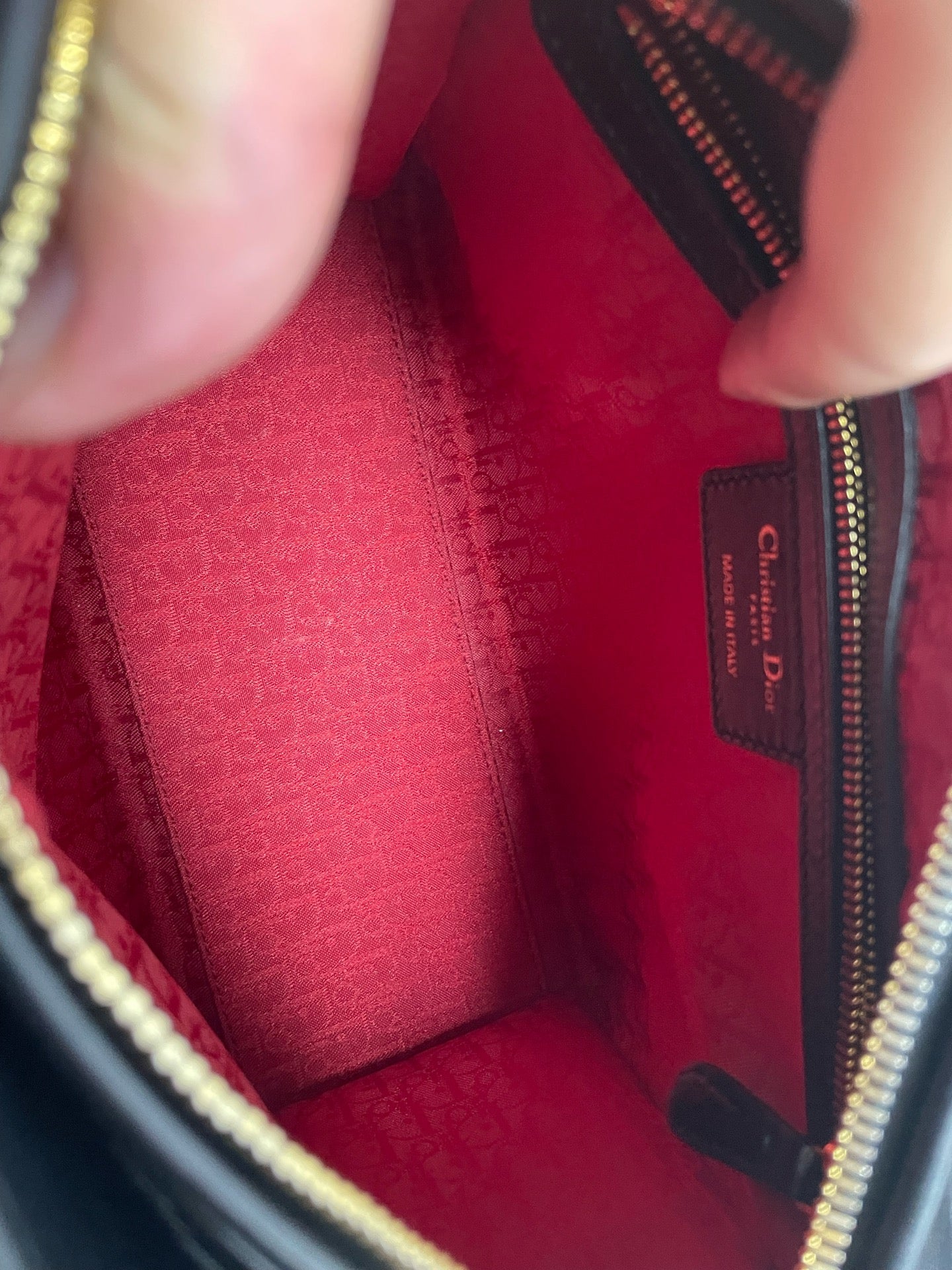 Dior - Lady Dior - Leather - Black - (medium)