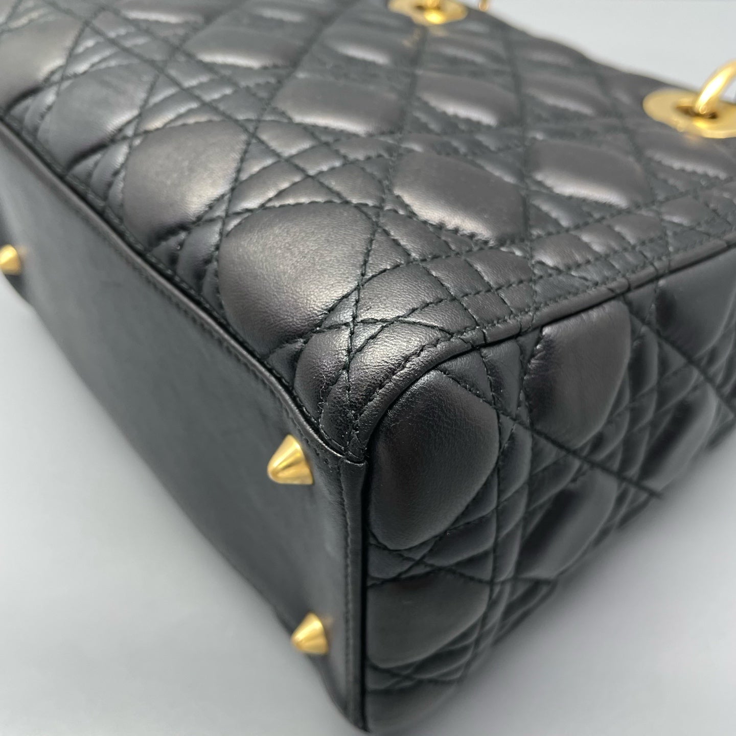 Dior - Lady Dior - Leather - Black - (medium)