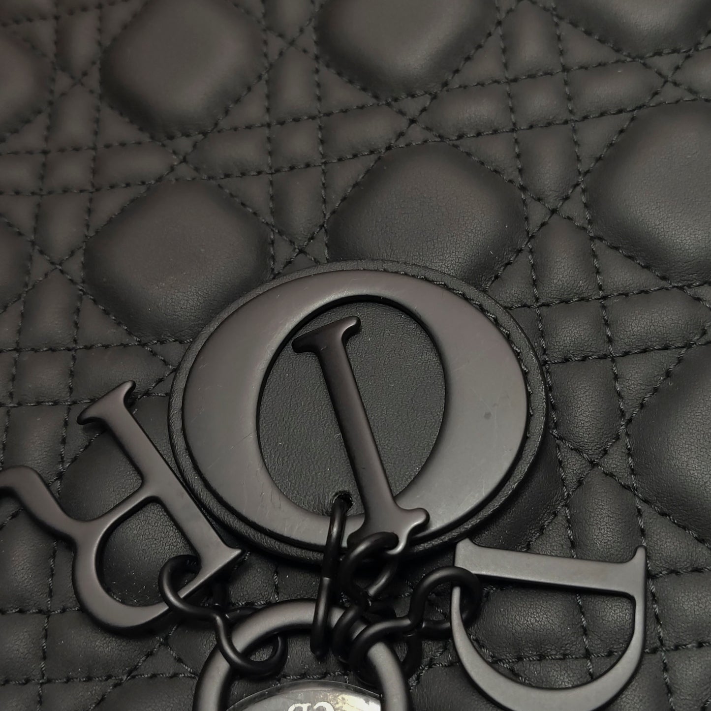 Dior - Lady Dior - Leather - Black - (medium)