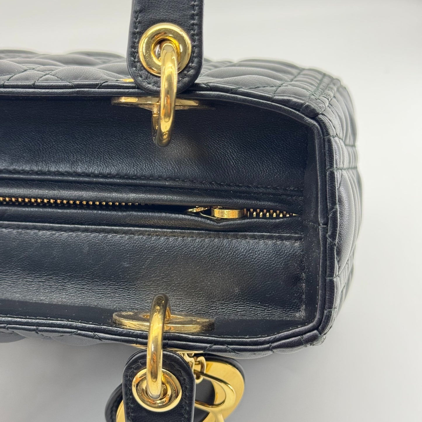 Dior - Lady Dior - Leather - Black - (medium)