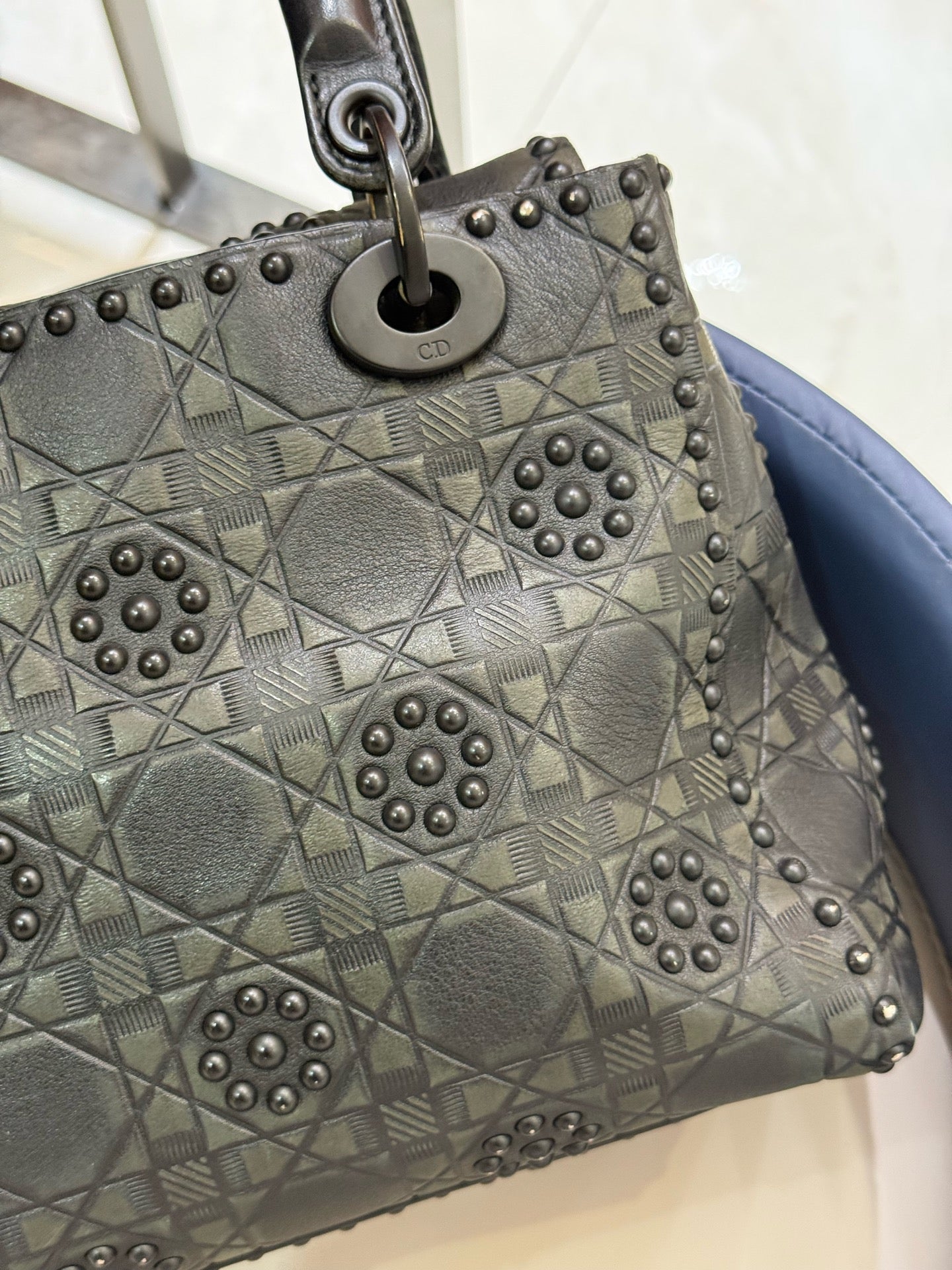 Dior - Lady Dior - Leather - Black - (medium)