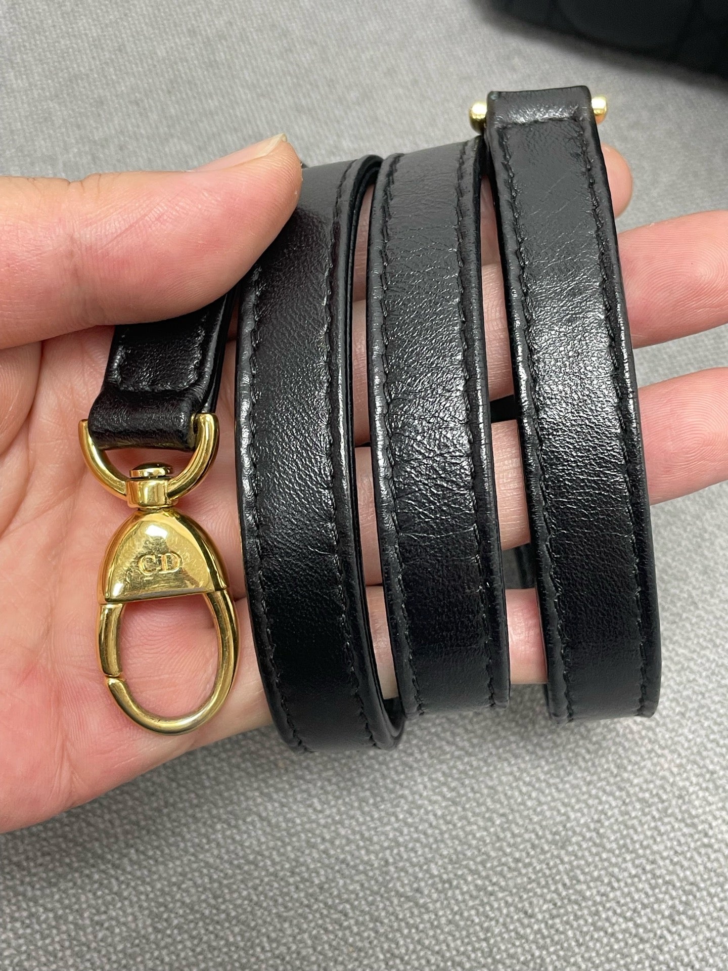 Dior - Lady Dior - Leather - Black - (medium)