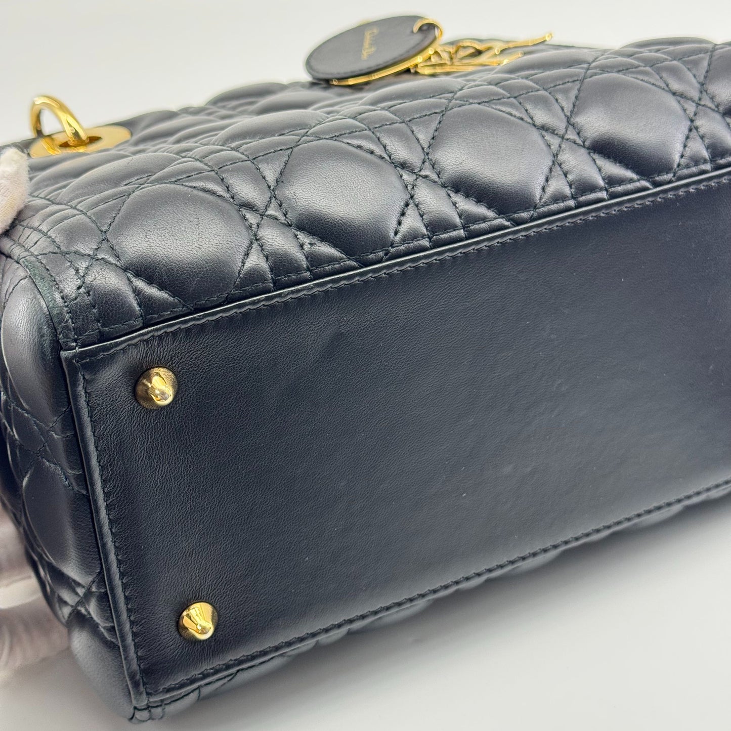 Dior - Lady Dior - Leather - Black - (medium)