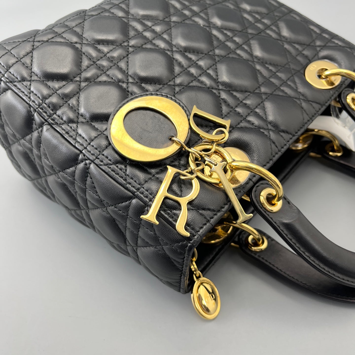 Dior - Lady Dior - Leather - Black - (medium)
