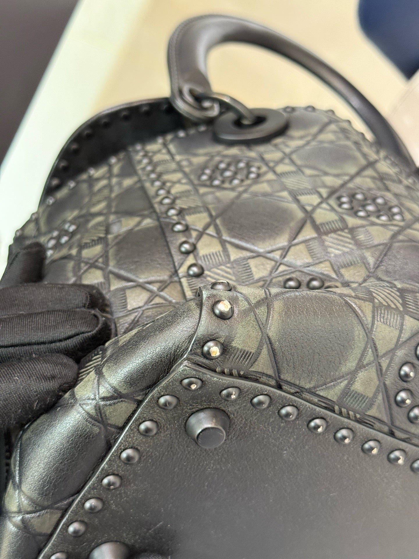 Dior - Lady Dior - Leather - Black - (medium)