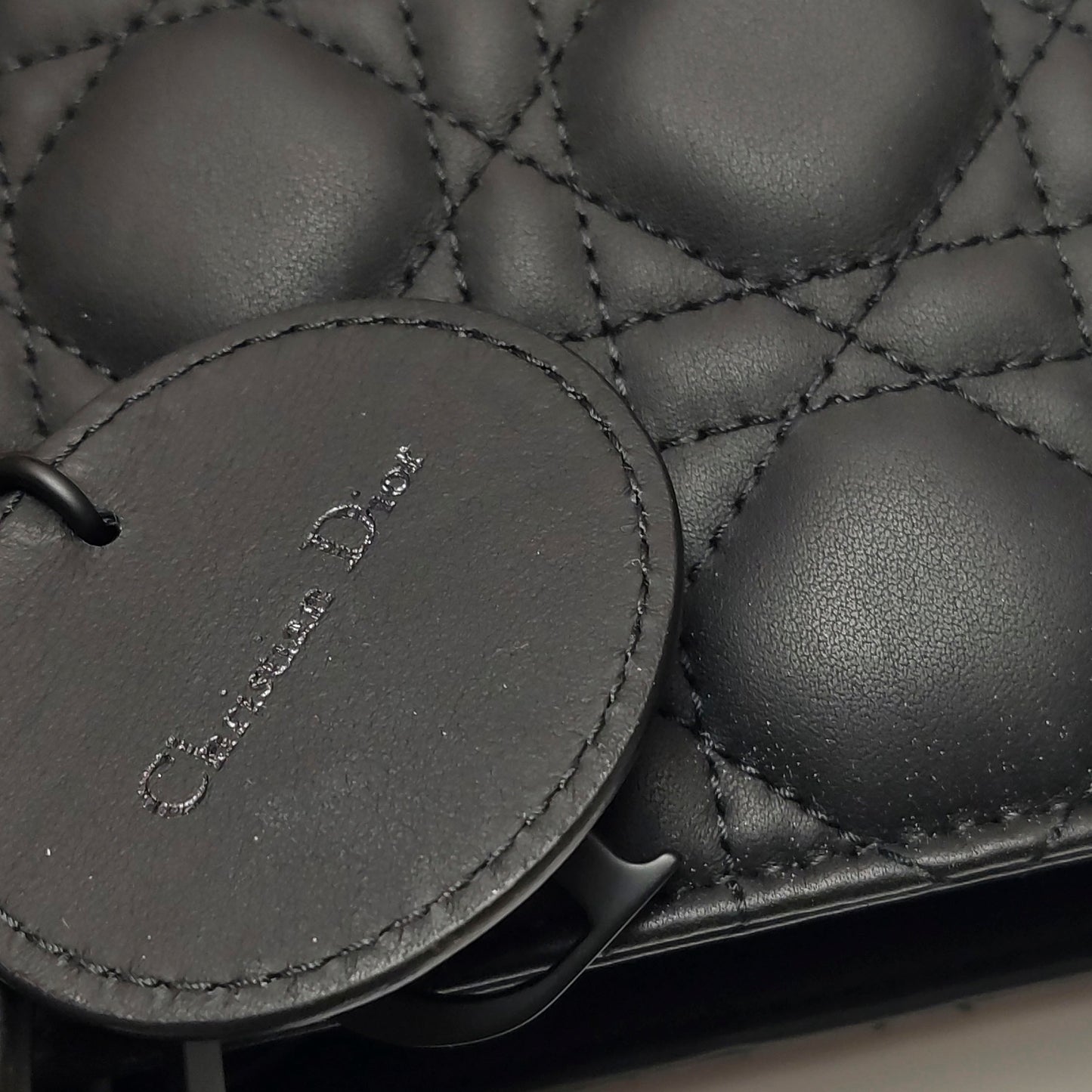 Dior - Lady Dior - Leather - Black - (medium)