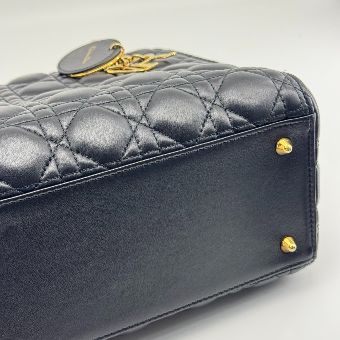 Dior - Lady Dior - Leather - Black - (medium)