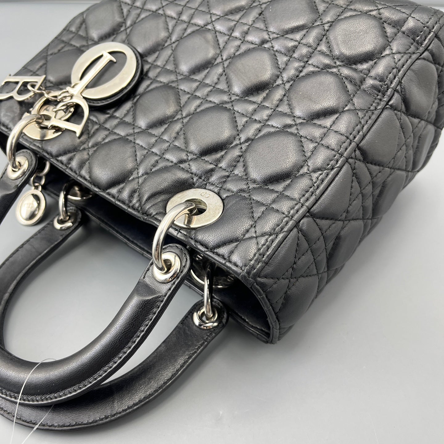 Dior - Lady Dior - Leather - Black - (Medium)