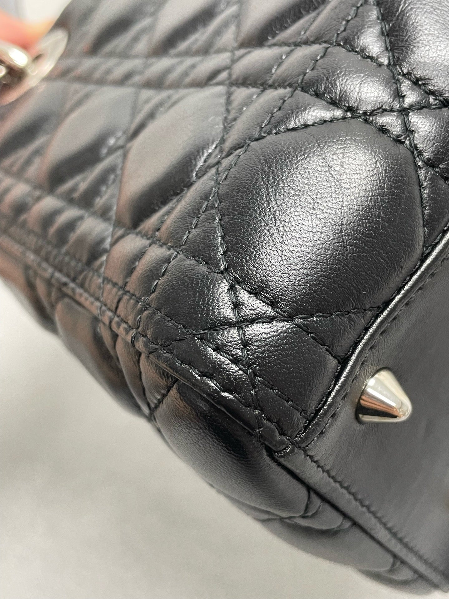 Dior - Lady Dior - Leather - Black - (medium)